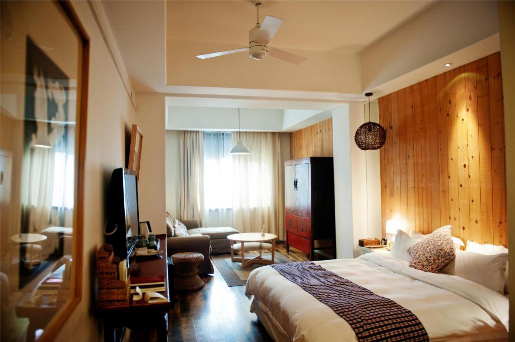 Zuo You Ke Hotel Сиань Номер фото